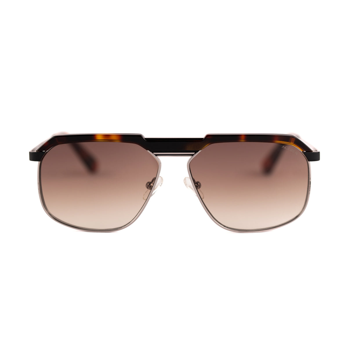 ochelari de soare aviator profil - brat havana punte dubla ACEBER Velvet
